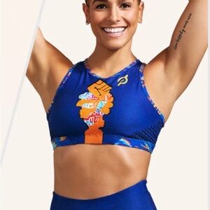 Peloton x Temi Coker Women’s High Neck Sport Bra Size L